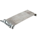 18" Galvanized Flexible Exhaust Tubing 2.5" Diameter Flex Pipe +2x Band Clamps