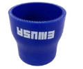 Picture of 2.75" to 2.25" Universal 4-Ply Straight Silicone Hose Coupler Blue+2x Clamps