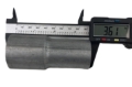 Picture of Aluminized Steel Exhaust Reducer 1.64"to1.37"O.D.,3.6" Length 1.5"to1.25" I.D