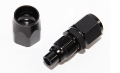 Picture of AN-6 Aluminum Straight Swivel Fuel Oil Gas Line Hose End Fitting Adapter Black