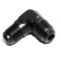 (one) AN6 6AN Male to AN-6 Male 90 Degree Swivel Fuel Oil Gas Line Fitting