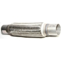 Piping Connector 2" ID w/10" Double Braided SS Flex Pipe 14" Overall Length