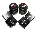 Picture of Rear Weld On Air Ride Mount Bracket 2.75" Axle & 2500lb Air Bags Suspension Kit
