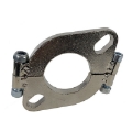 Universal Mild Steel 1.93" -2.08" I.D. 2 Bolt Split Exhaust Flat Oval Flange